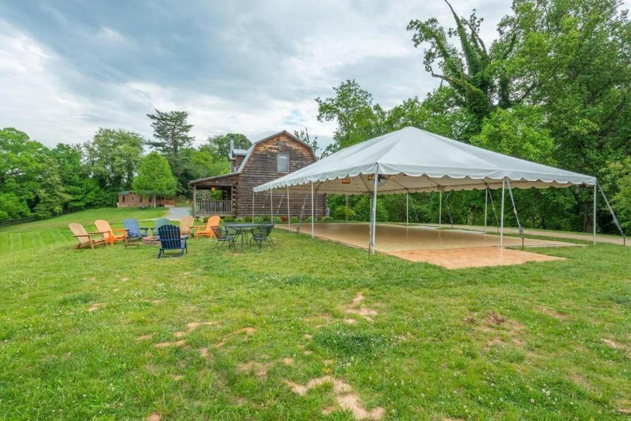 Log Cabin Stunning Mountain Views On 12 Acres Candler المظهر الخارجي الصورة